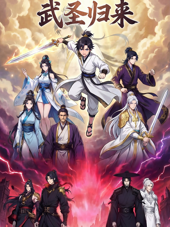 武圣归来动态漫画